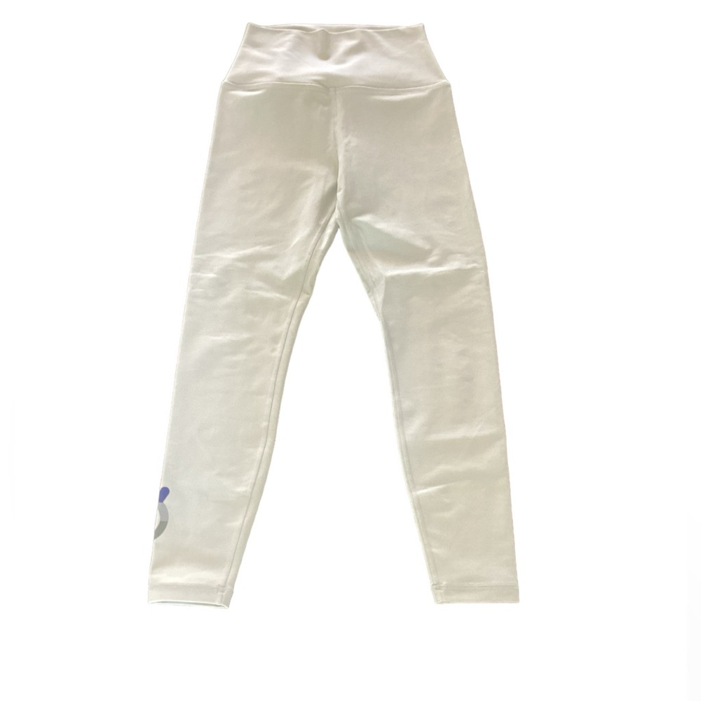 Womens Peloton Cadence Cream Leggings Size Small Workout Apparel/Cycling